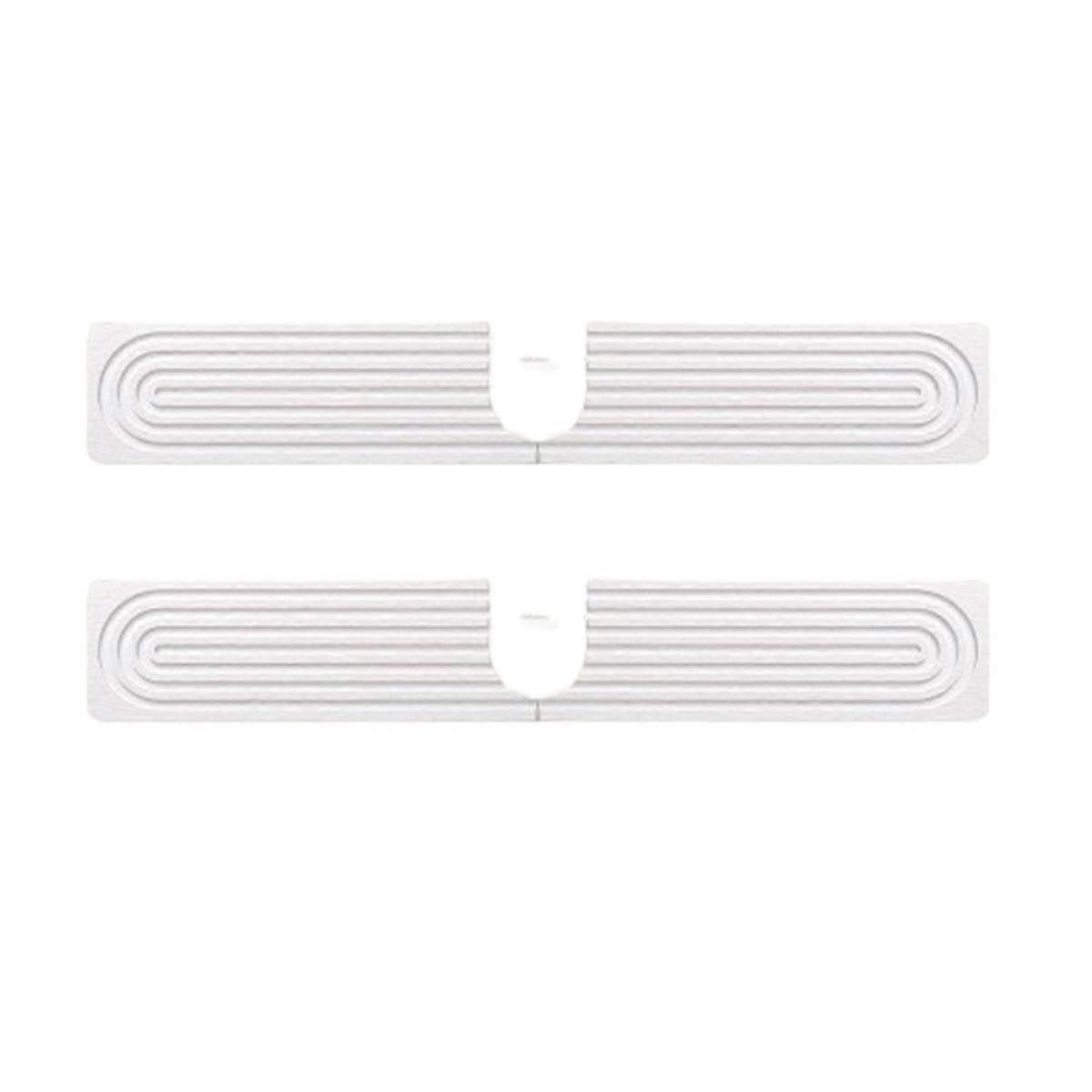Faucet Mat for Kitchen Sink, Drying Sink Protectors, Bathroom Faucet Splash Guard, Quick Dry Water Absorbing White