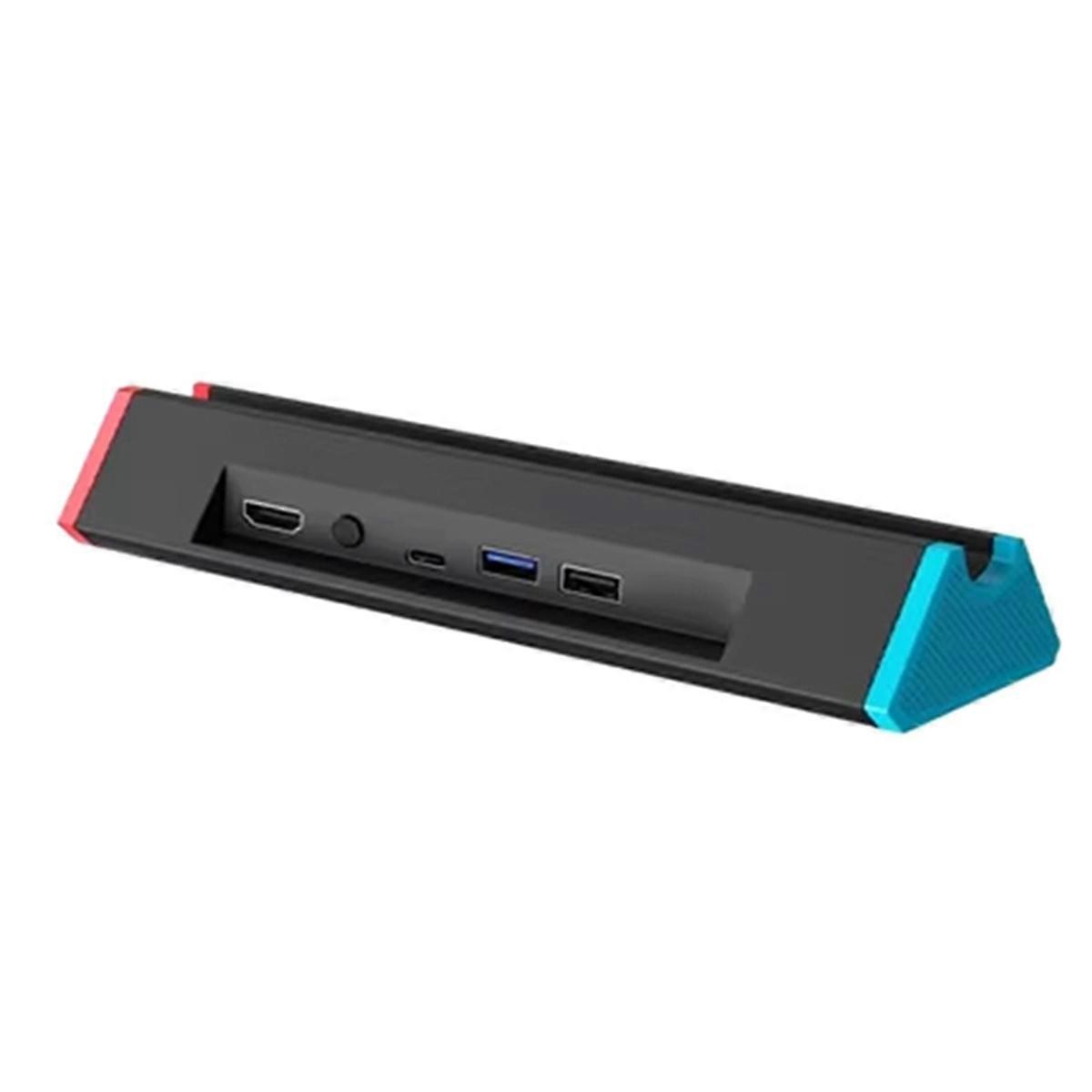 For Switch 2 Dock Station 4K@120Hz -Compatible USB & Type C Ports Enhanced Gaming Performance Accessories