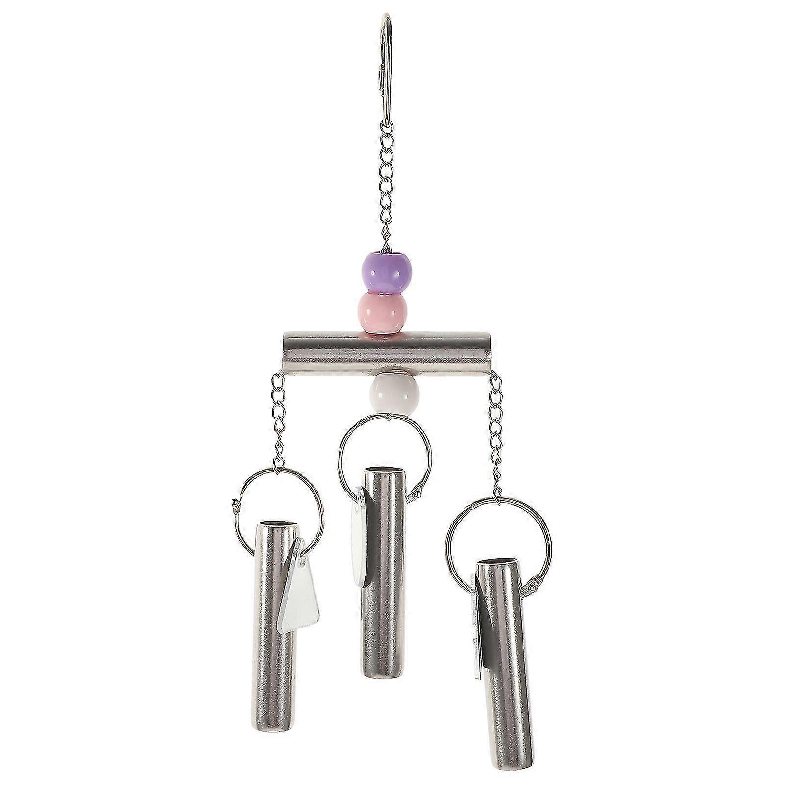 Entertainment Round Bells Parrot Indoor Play Metal Multi Function 1 Set