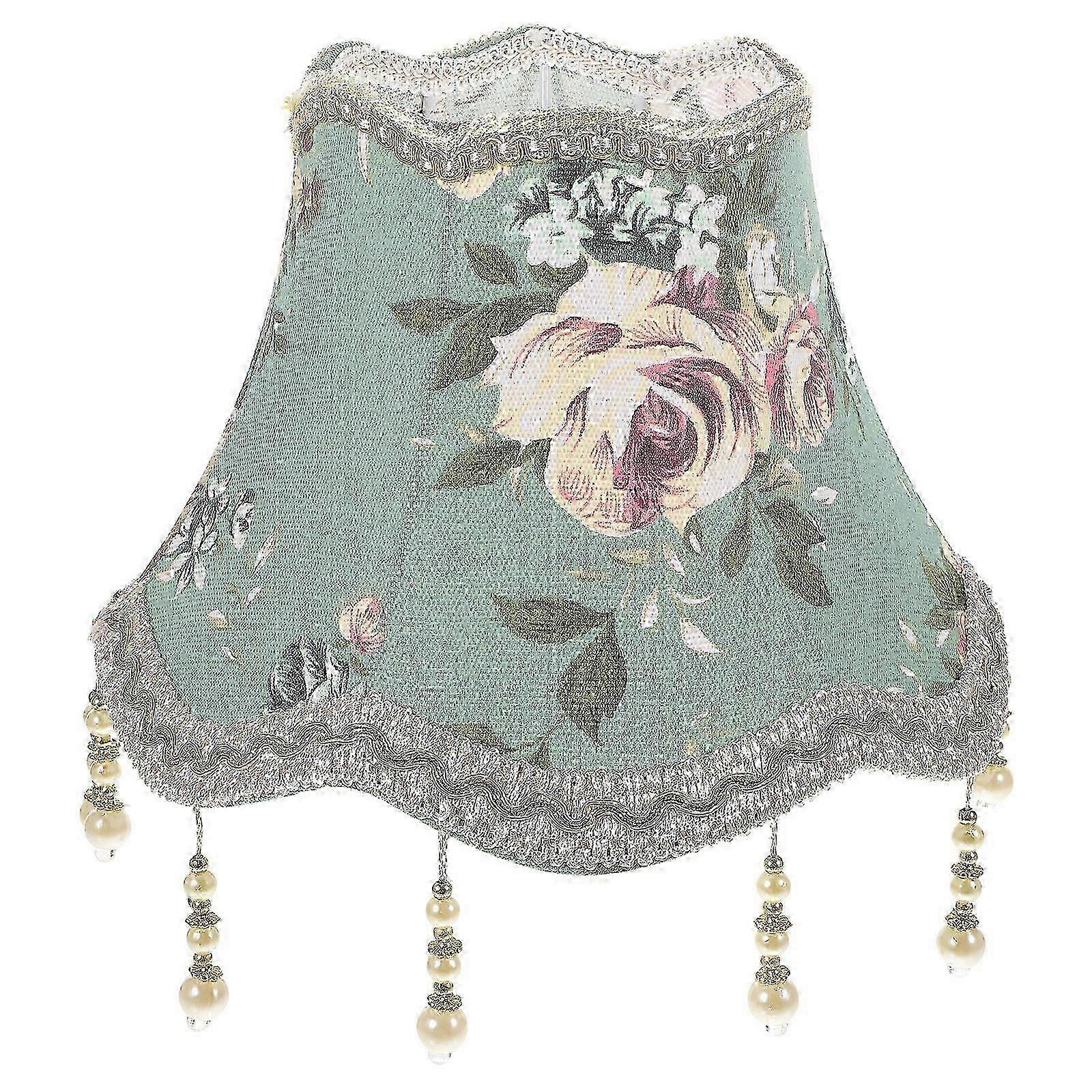 Small Lampshade 25cm E27 Base Retro Table Lamp Lampshade Indoor Light Cover