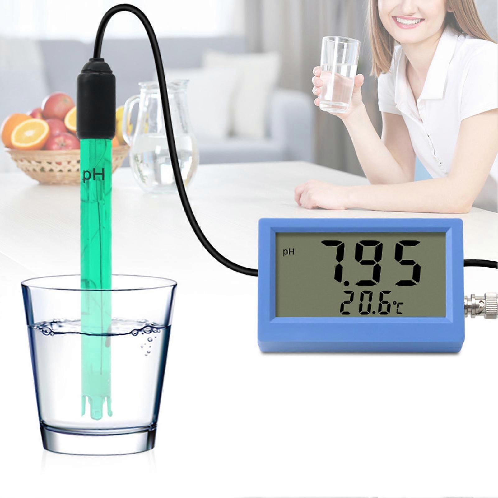2-in-1 Digital pH/Temperature Meter Tester, 65x26x65mm, ABS