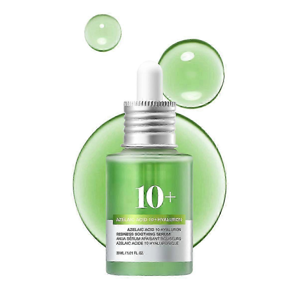 Anua Acid 10 with Hyaluron Serum for Soothing Facial Redness and Spot Care, 30ml Bottle for Daily Use