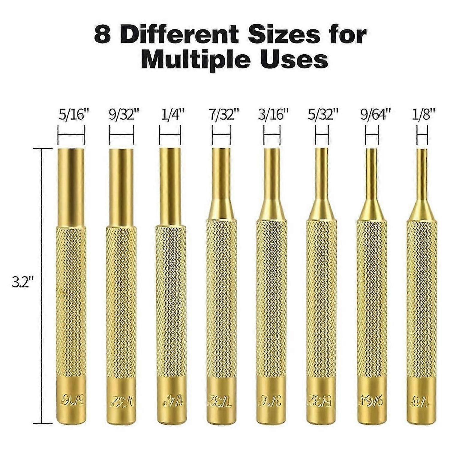 Comprehensive Roll Pin Punch Set, Removing & Repair Tool Kit