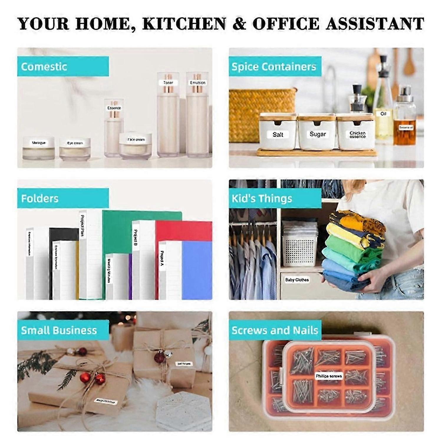 Mini Label Printer Thermal Portable Printer