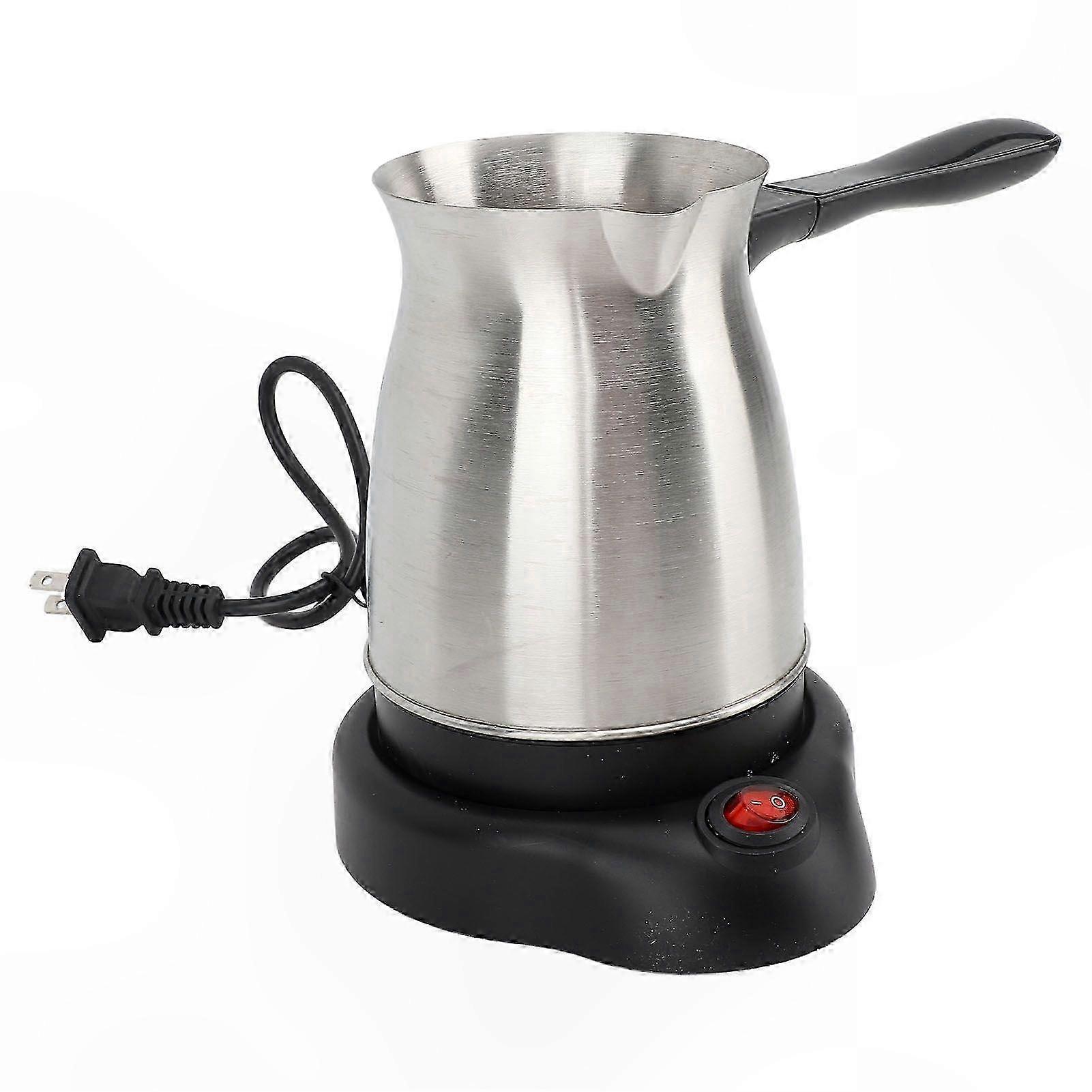 Stainless Steel 600ml Electric Coffee Maker for Turkish Style Brewing