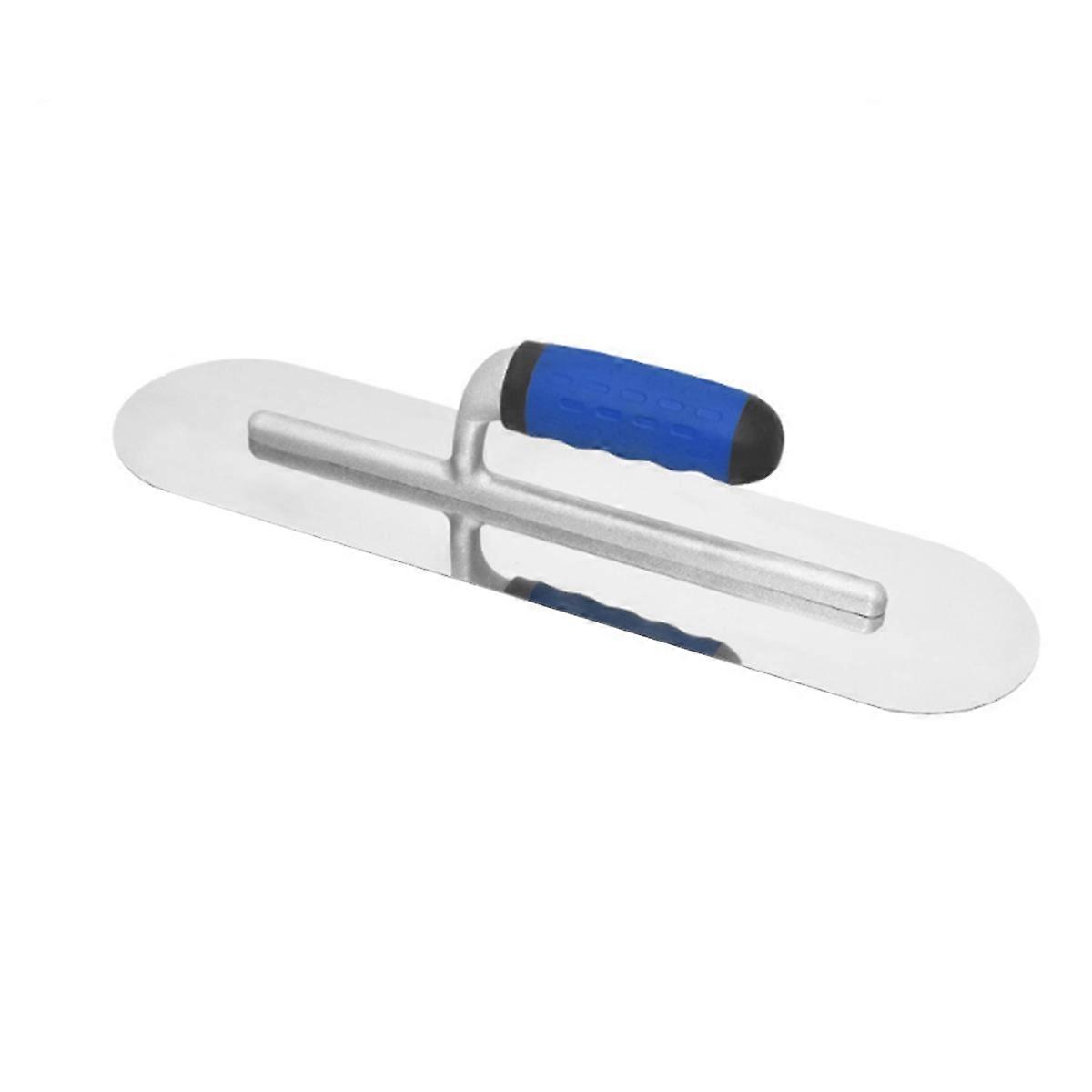 Stainless Steel Plastic Handle Round Concrete Finishing Trowel Tool Concrete Finishing Trowel Hand Plastic Handle Tool,C