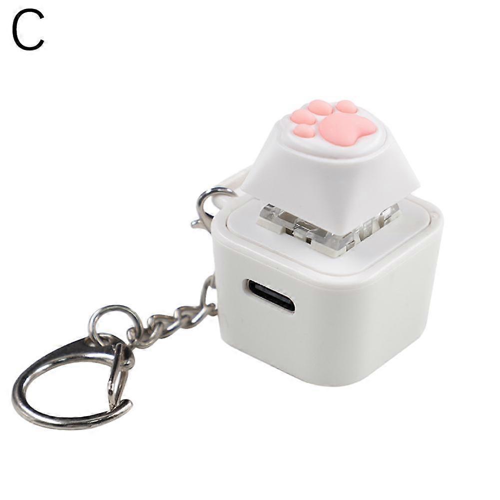N212 RGB Hot Swap Mechanical Switch Tester Rechargeable 7 Color Light Effect Compact Keycap Tool