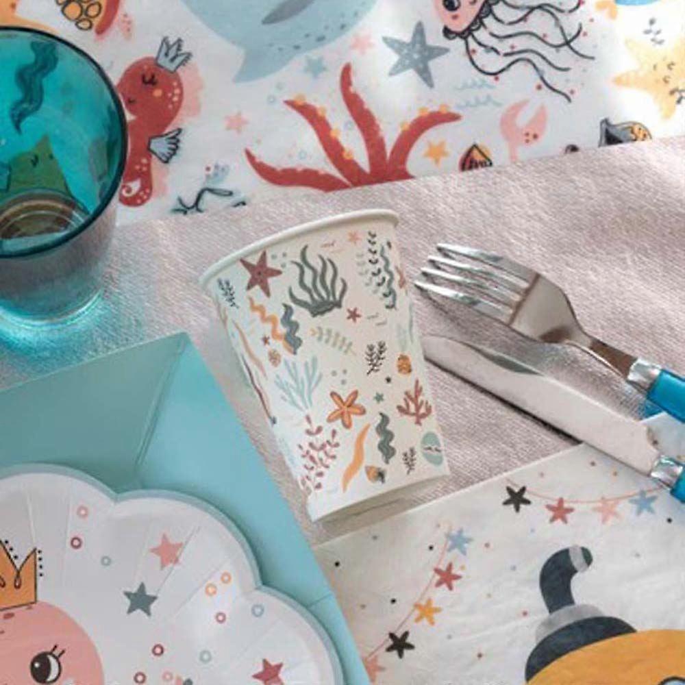 Under the Sea Paper Cups  x10