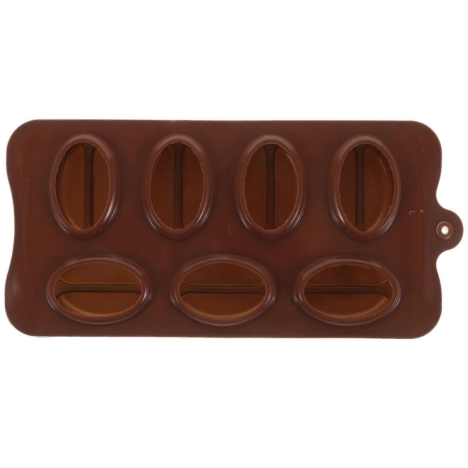 Chocolate Silicone Coffee Bean Mold for DIY Chocolate Candy Versatile