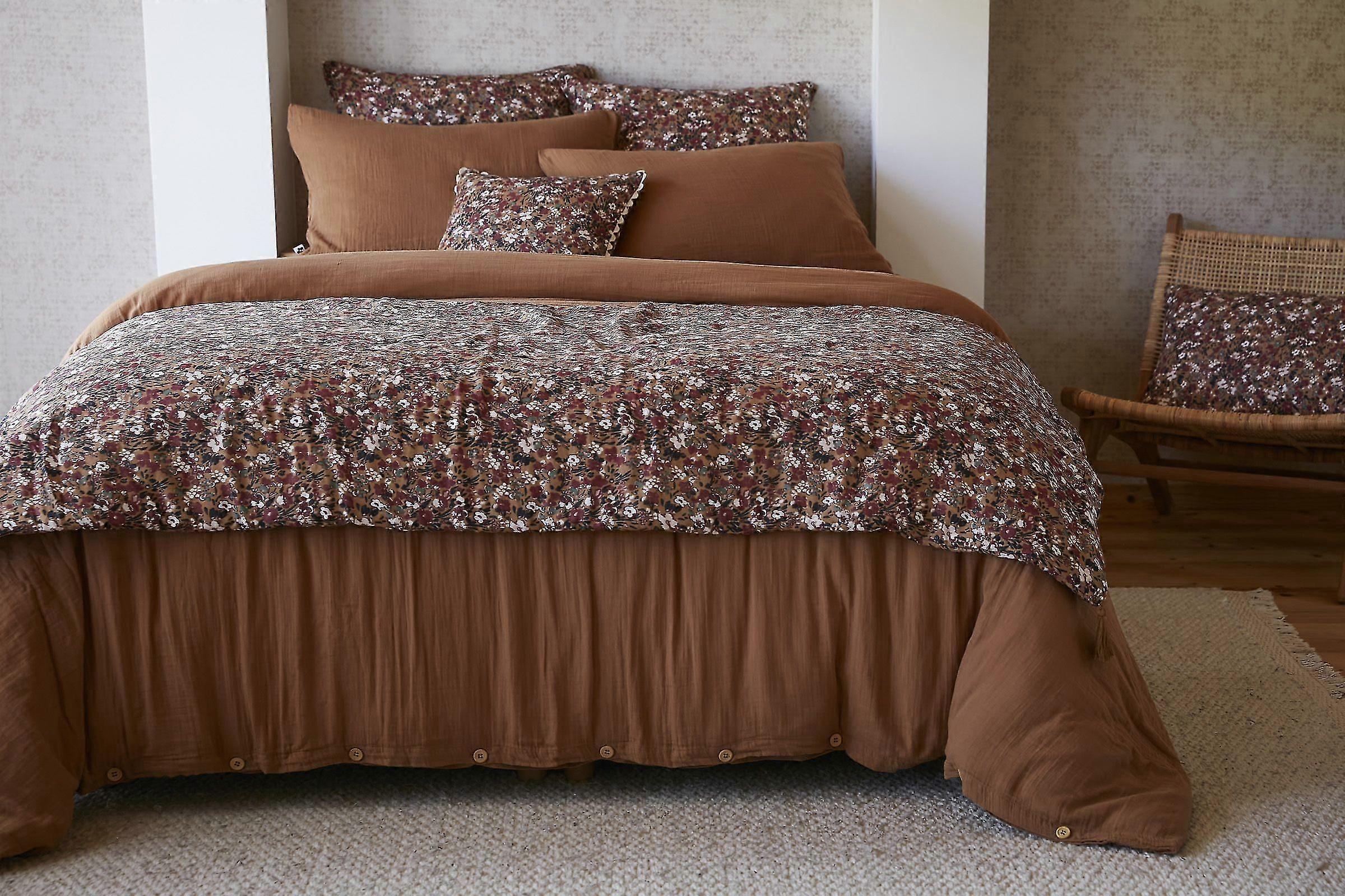 Sengeslutt 90 x 200 cm CAPUCINE Camel