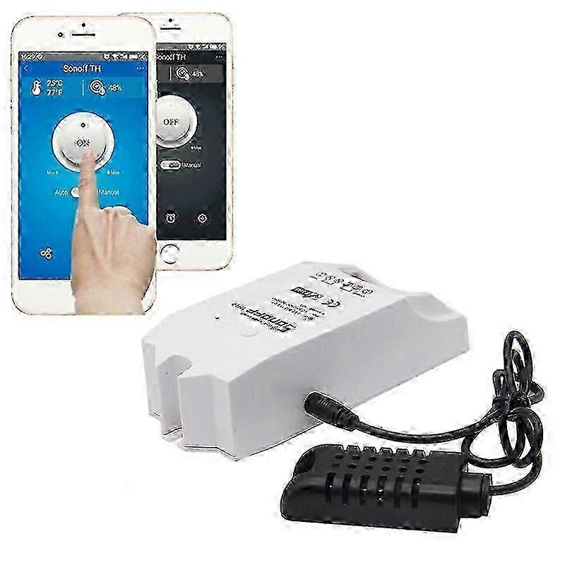 SI7021 Waterproof Sensor Temperature Humidity Monitoring APP Support Switch High