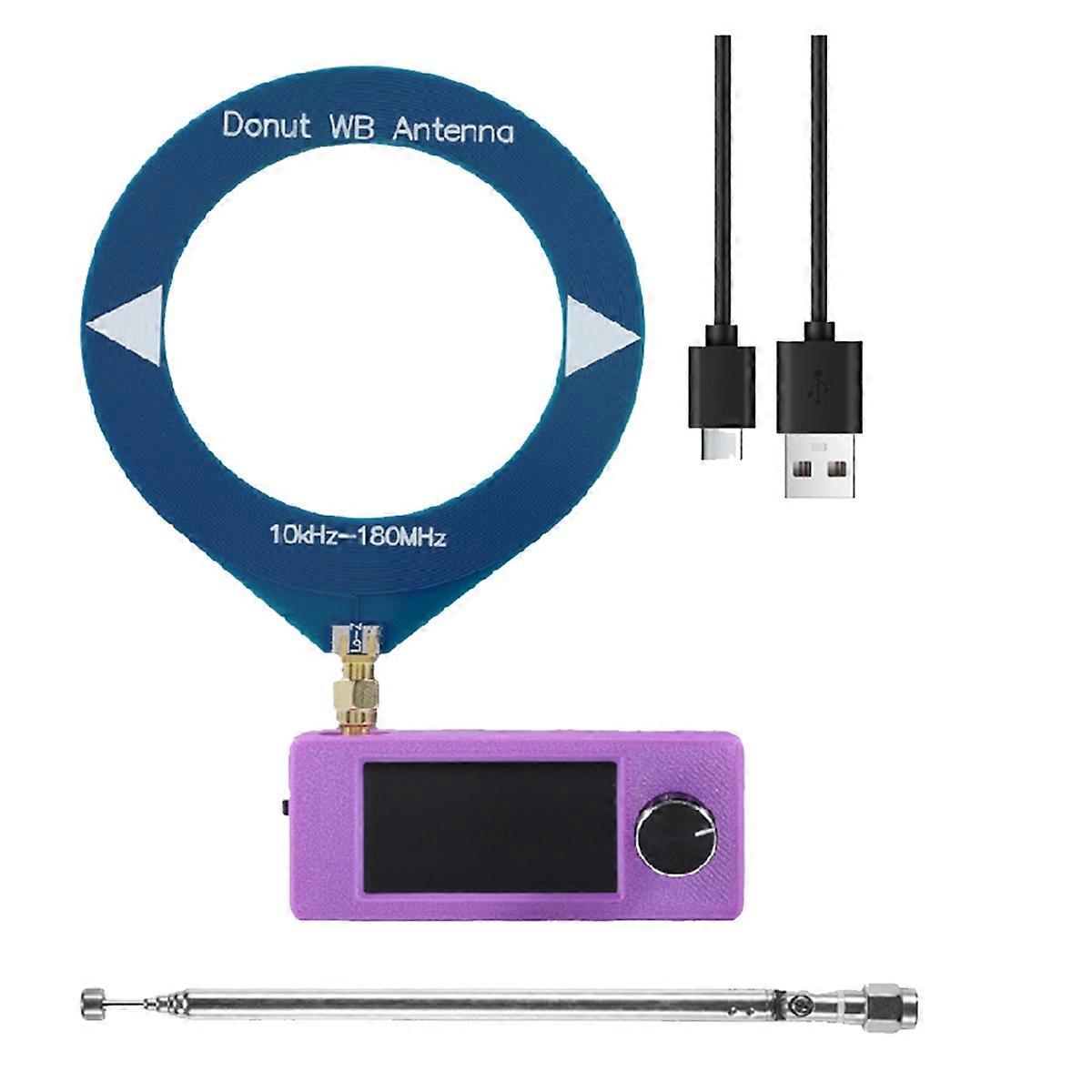 SI4732 Mini Pocket Radio 1.9inch IPS Screen LSB USB AM FM/AM Radio