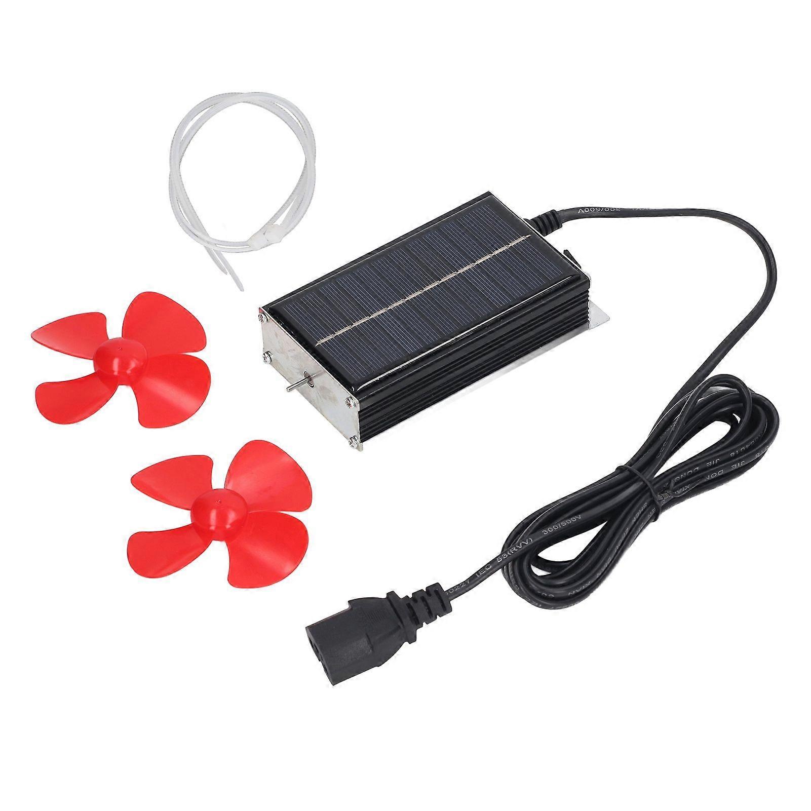 Electric Vehicle Range Booster Battery Car Solar Wind Power Extender Generator with Fans 12125V