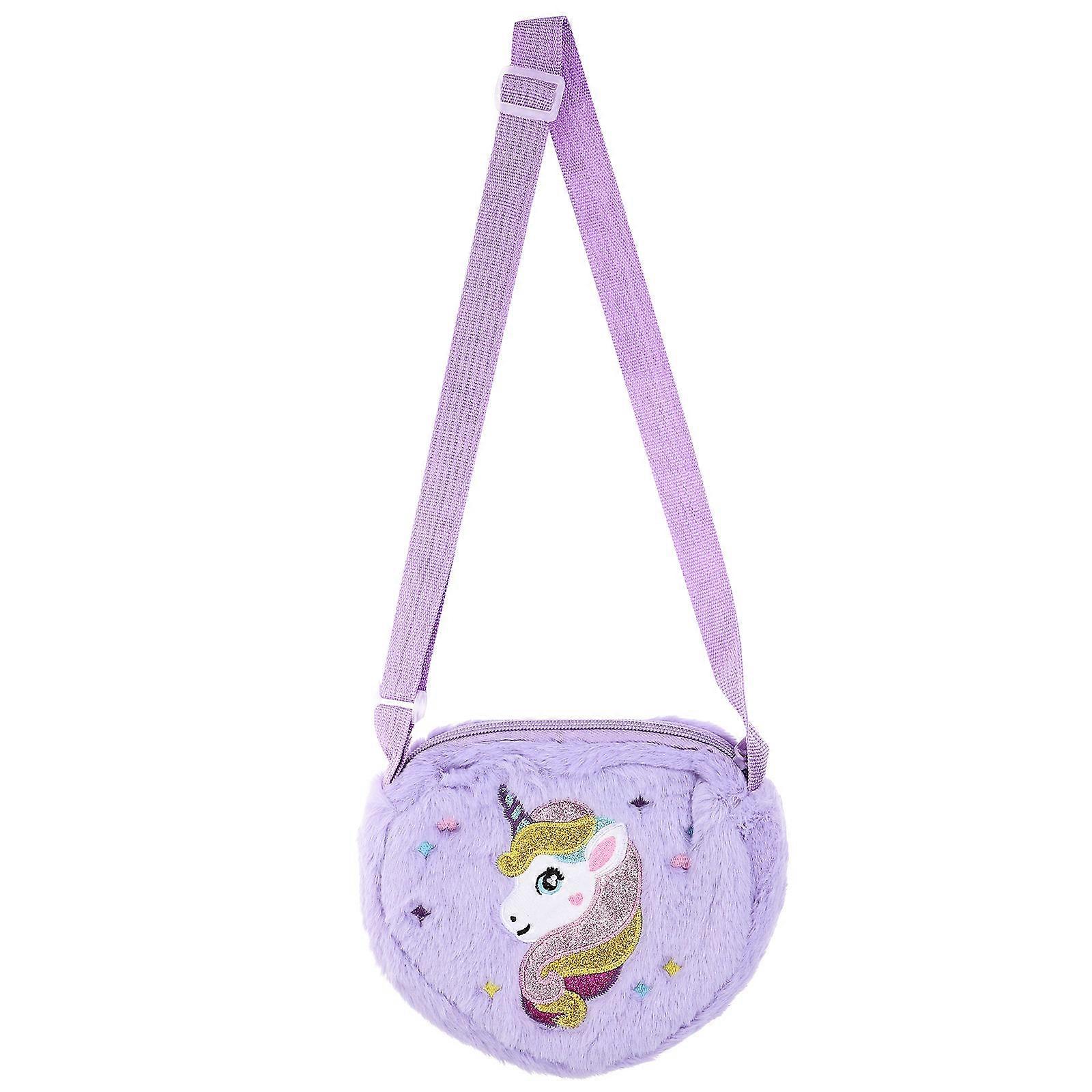 Plush Shoulder Bag for Storage Use Practical