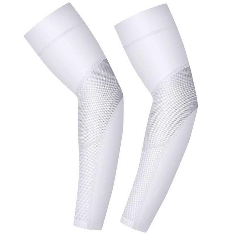 Sunscreen Arm Protectors Ice Silk Arm Sleeves for Outdoor Use 1Pair