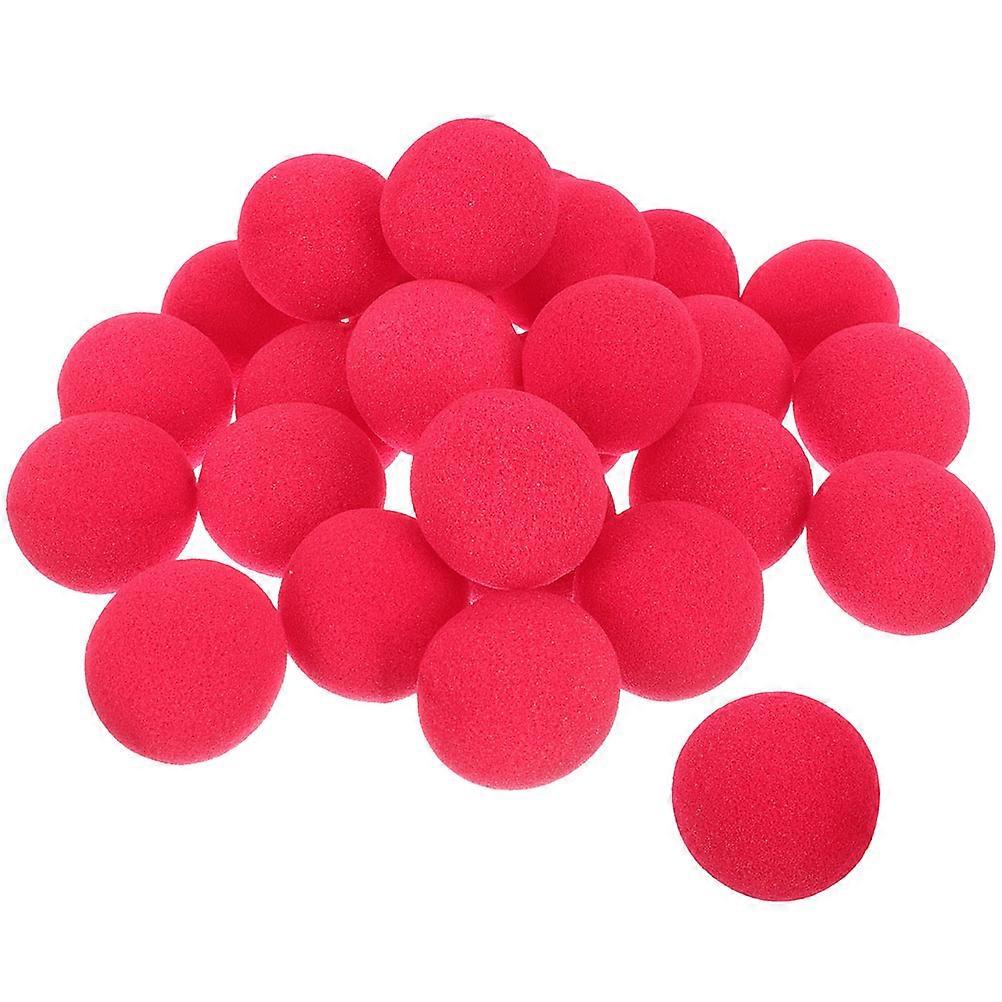 Cosplay Sponge Clown Nose for Decor 150Pcs Red Small Nose Clown Prop