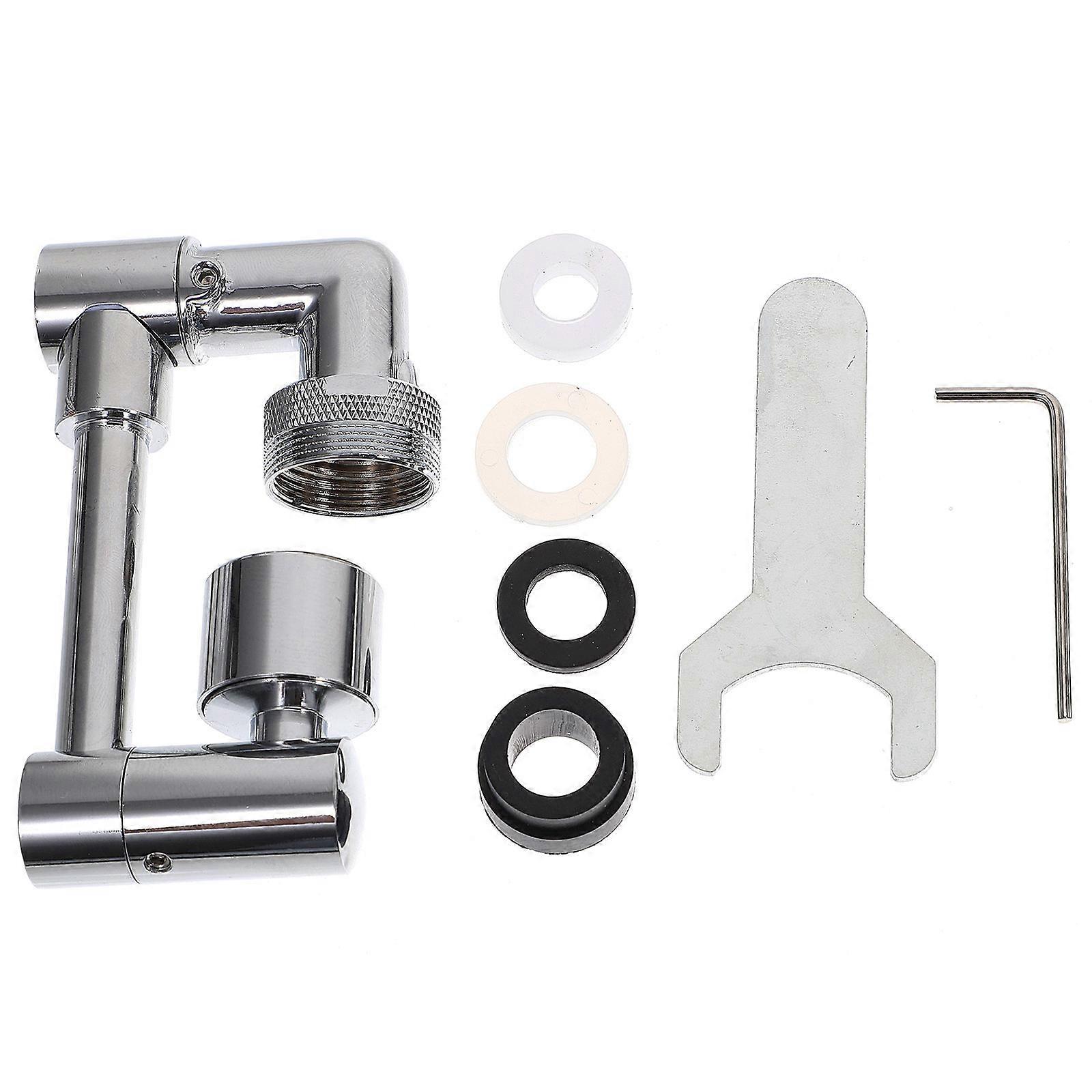 Faucet Extender 2Pcs Swivel Universal Extender with 1440 Degree Rotating Function