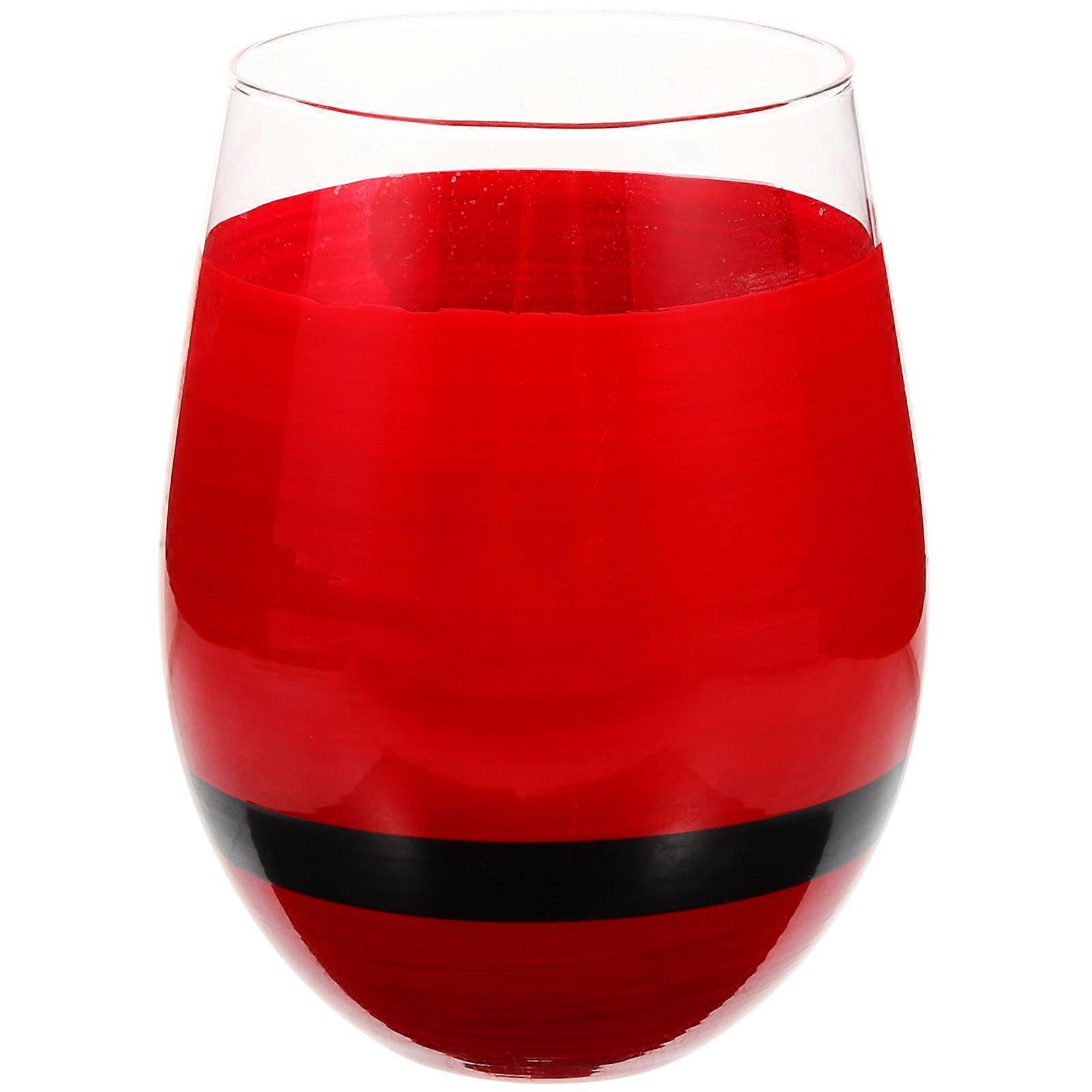 Christmas Gift Mug for Drinking Use 4Pcs Red Set