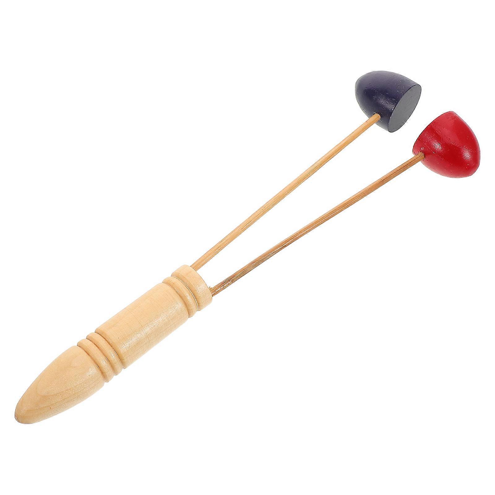Toddlers Musical Instruments Wooden Castanets for Early Education 5Pcs