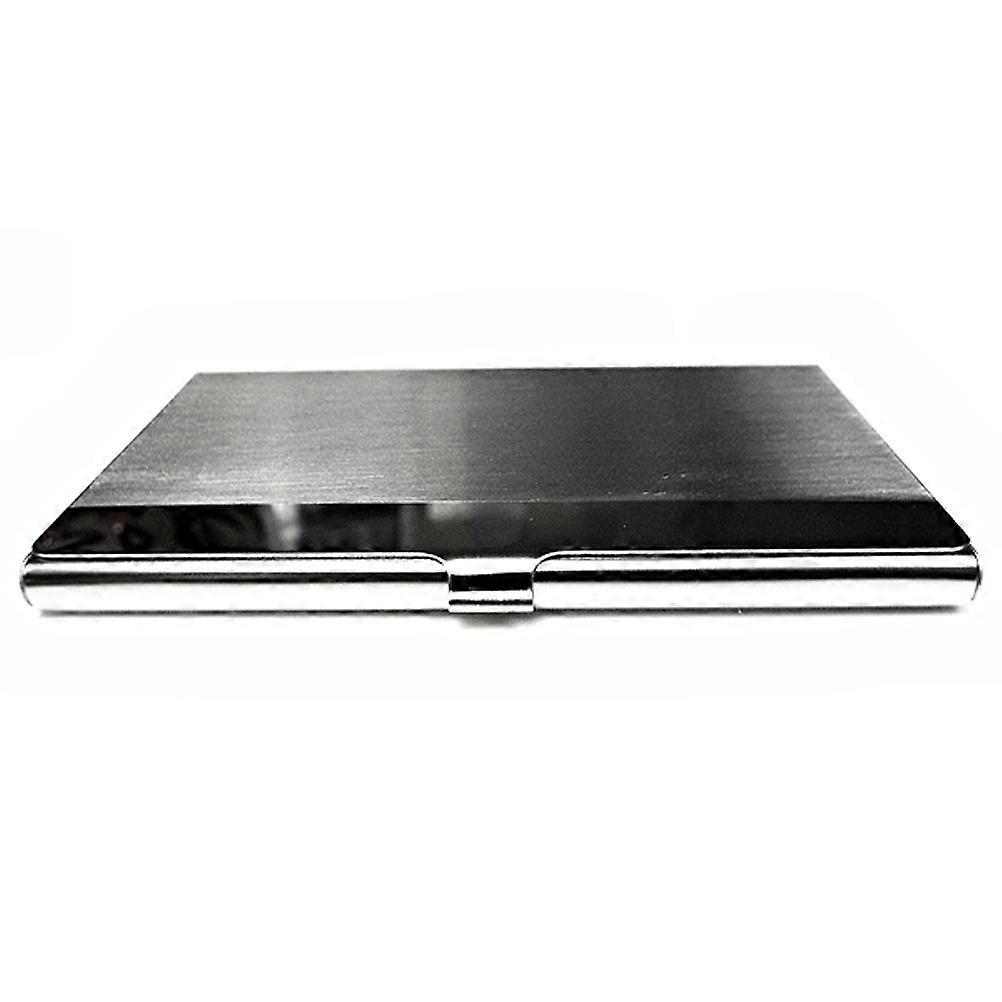Business Case Metal Stainless Steel Name Holder for 1 Practical Use