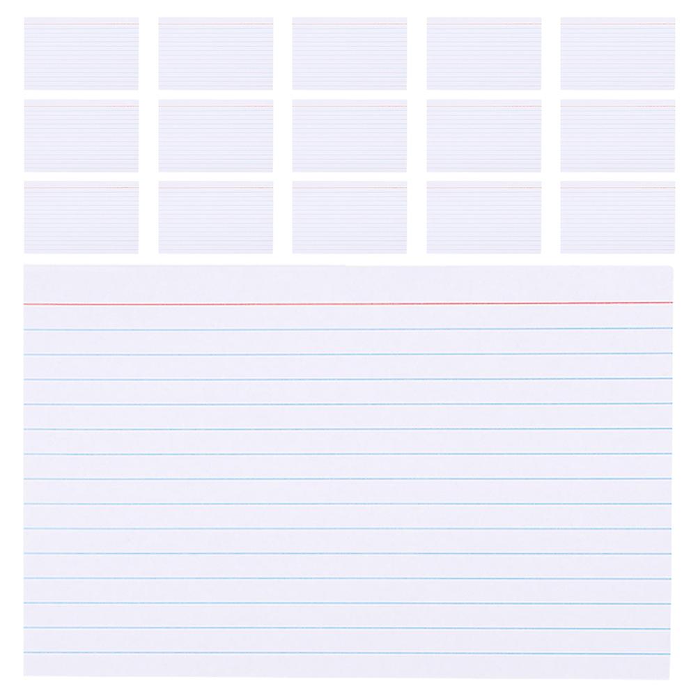 Note Cards Lined Index Cards for Note Writing 800Pcs White Study Supplies