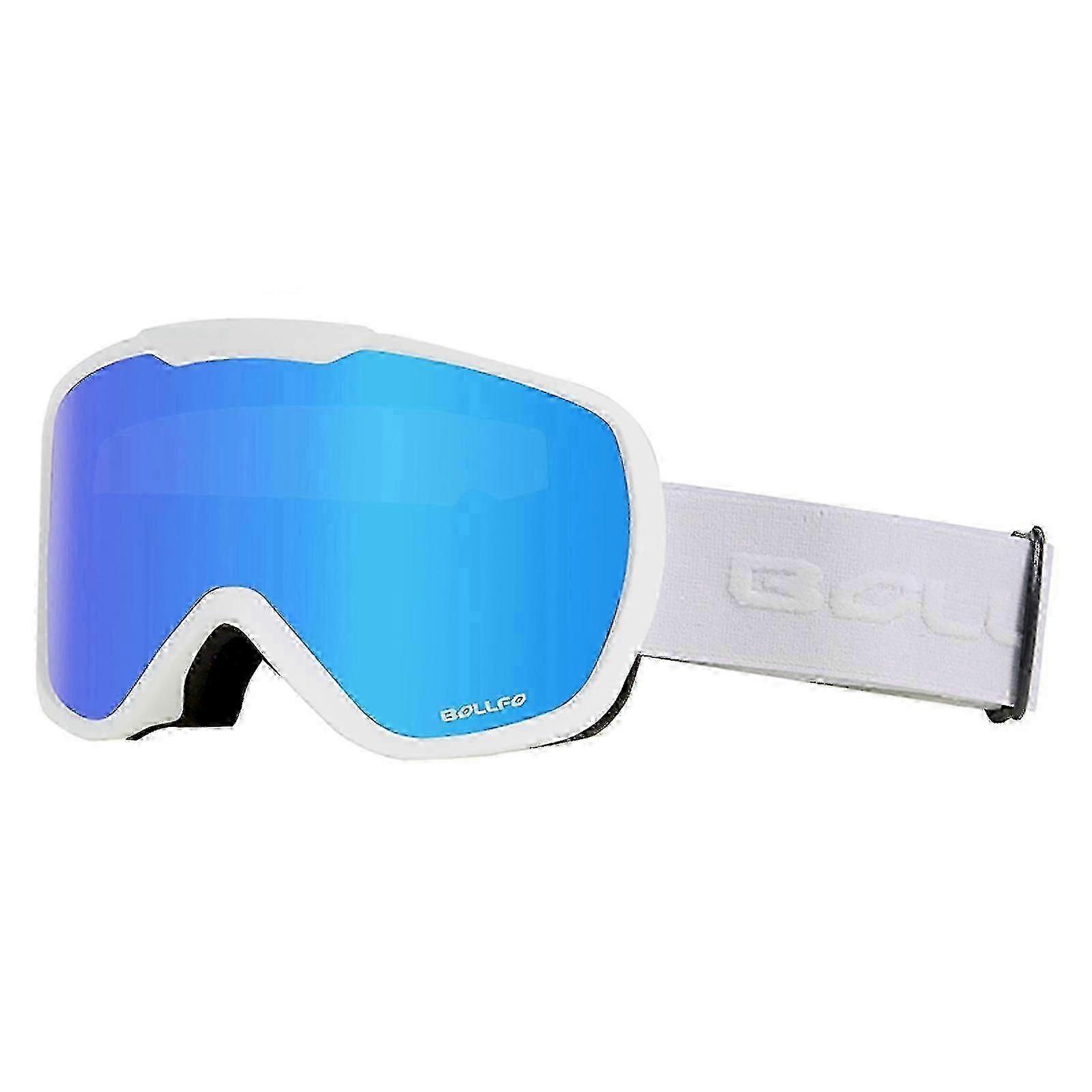 Double Layer Antifog Ski Goggles for Men & Women - Large Cylindrical Snow Glasses FG2025031701262