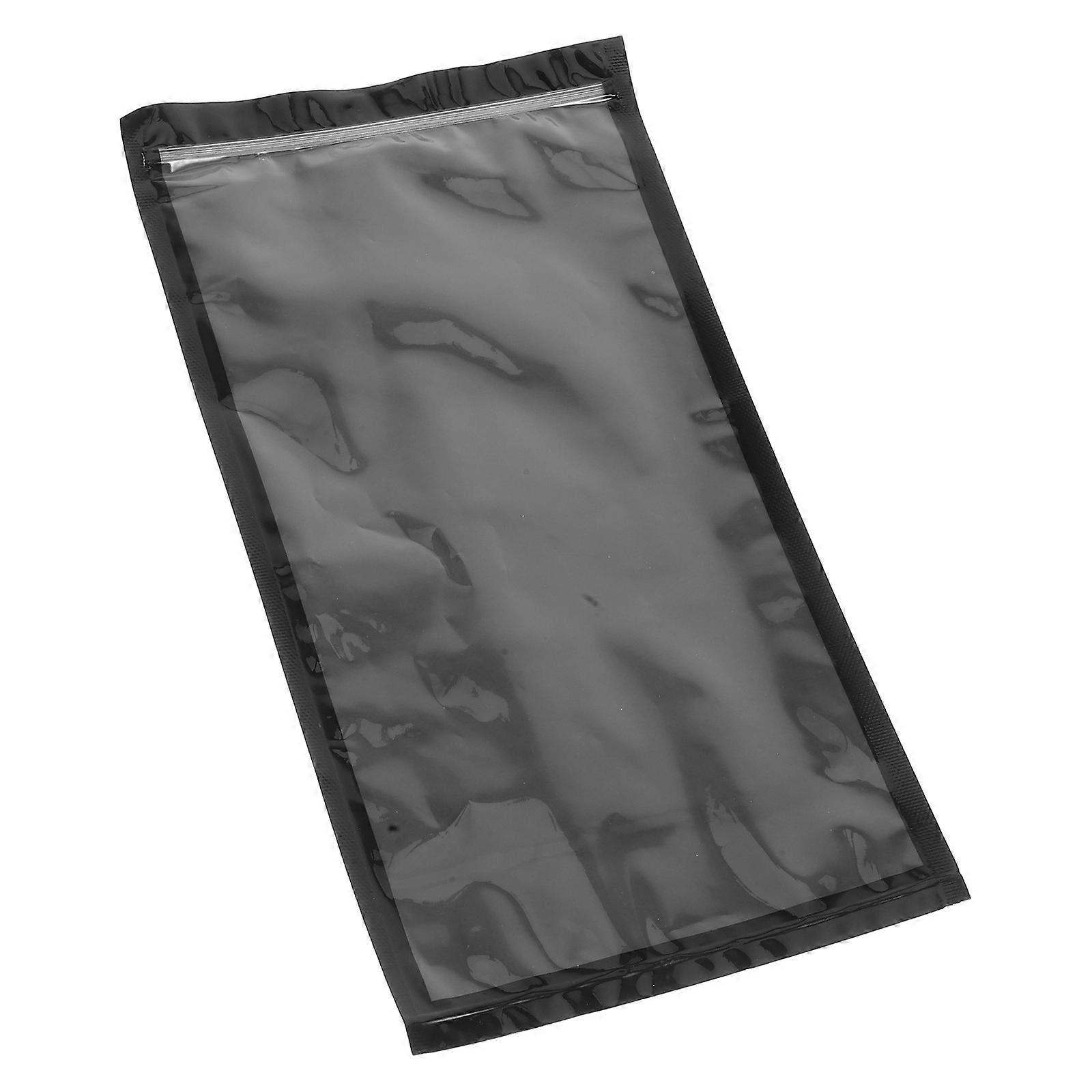 Portable Cigar Sealing Bag Set 4Pcs Ideal For Outdoor Travel With Black Transparent Material For Humidity Control