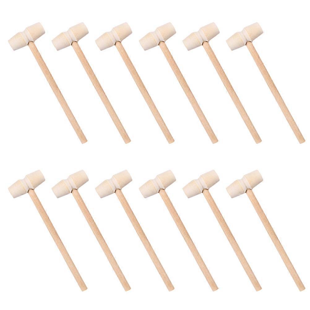 Crab Utensils Seafood Hammer 50Pcs Craft Making 14x4.2x1.9cm Mini Cracking Seafood