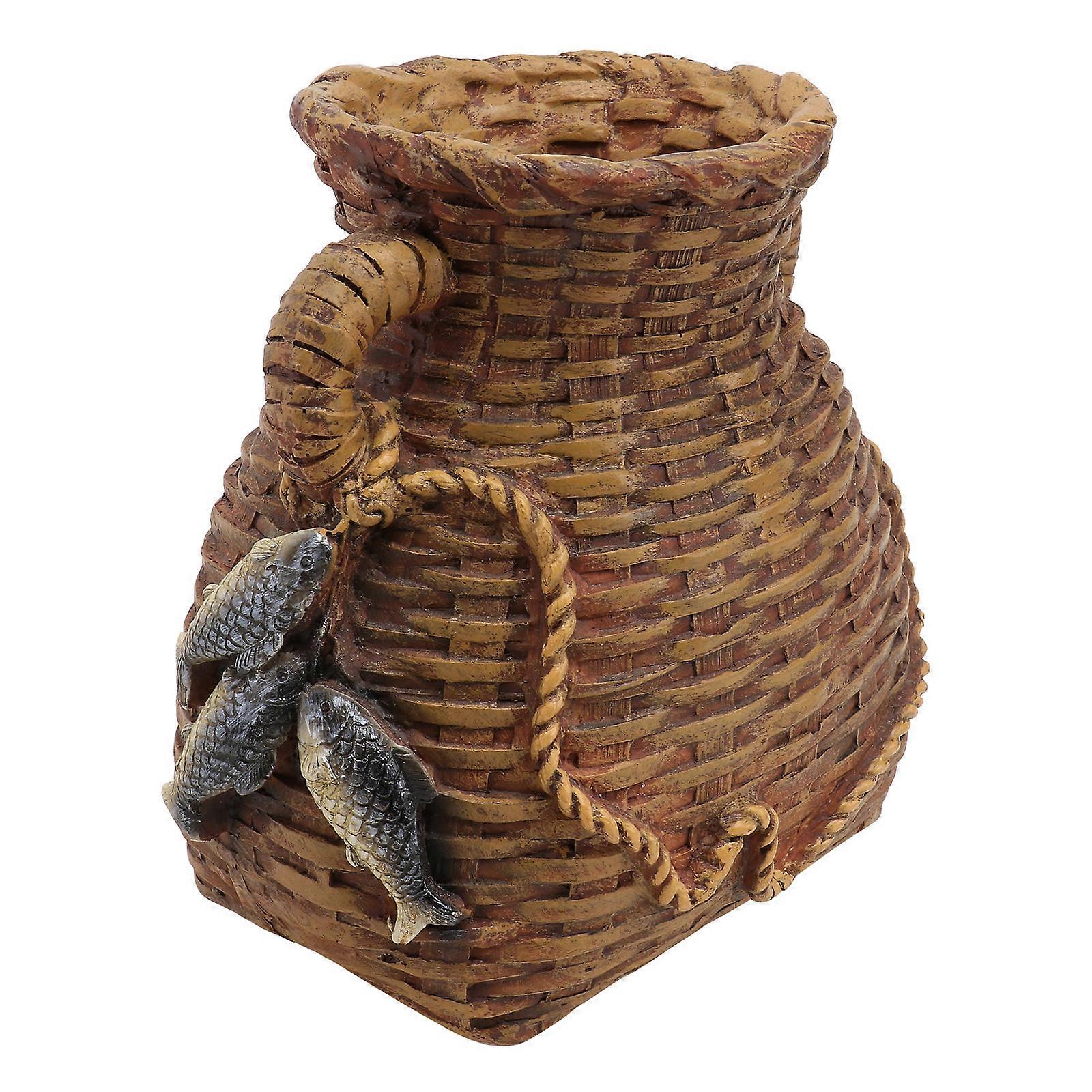 Bonsai Artware Resin Flowerpot for Decorative Use 3Pcs