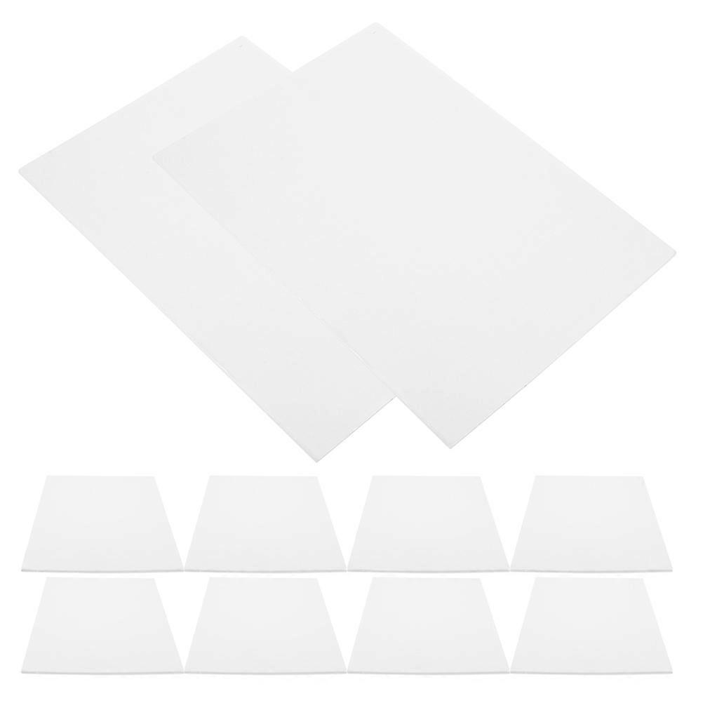 White Foam Board Display Board for DIY Use 20 Sheets Thick Foam Sheets