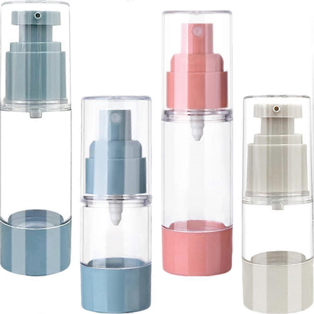 Empty Airless Cosmetic Container for Storage Use 8Pcs Pump Bottles Travel Set