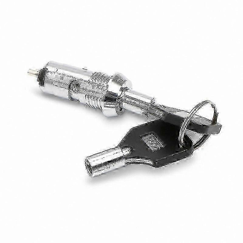 Electronic Key Control Lock Set with Waterproof Design and No Welding Installation