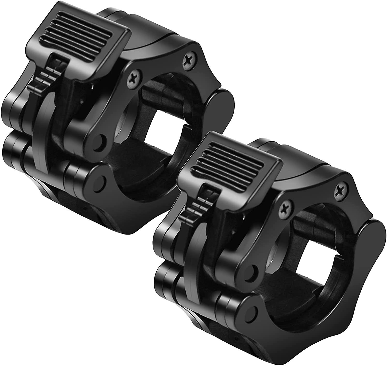 Spinlock Collar, Dumbbell Lock Clamp, 4pcs Double Ring for Fitnnes Bench Press