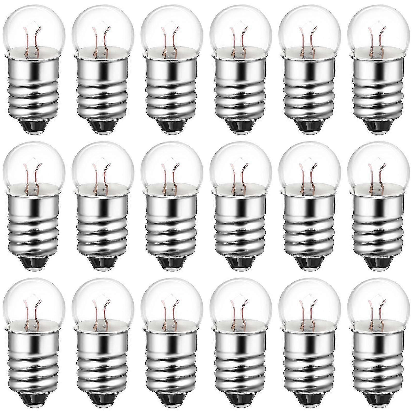 50 Small 1.5V Light Bulbs for Electrical Experiments and Flashlights - Mini Bulb Pack
