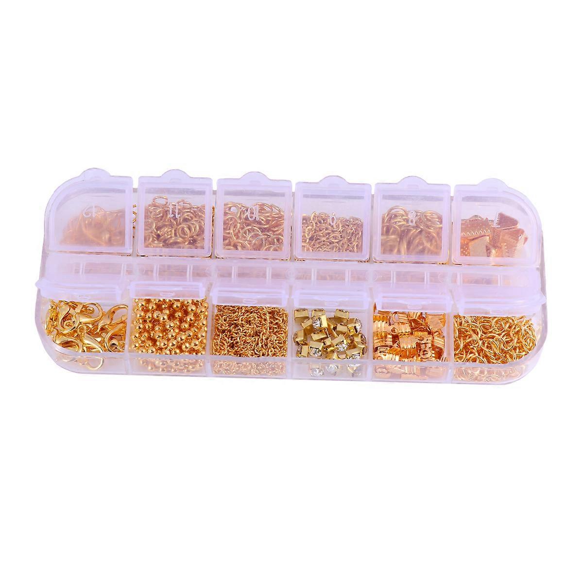 Buckles for Jewelry Cord Ends Clasps for DIY Projects 2Sets