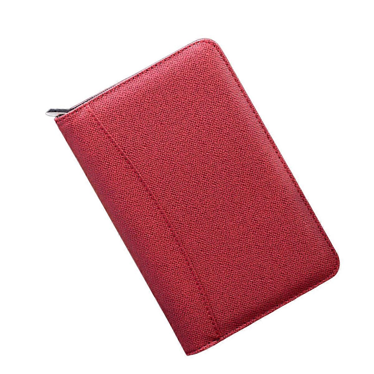 Business Notepad A5 Zipper Style Notebook For Men And Women Featuring Cash Storage And Card Holding 2Pcs
