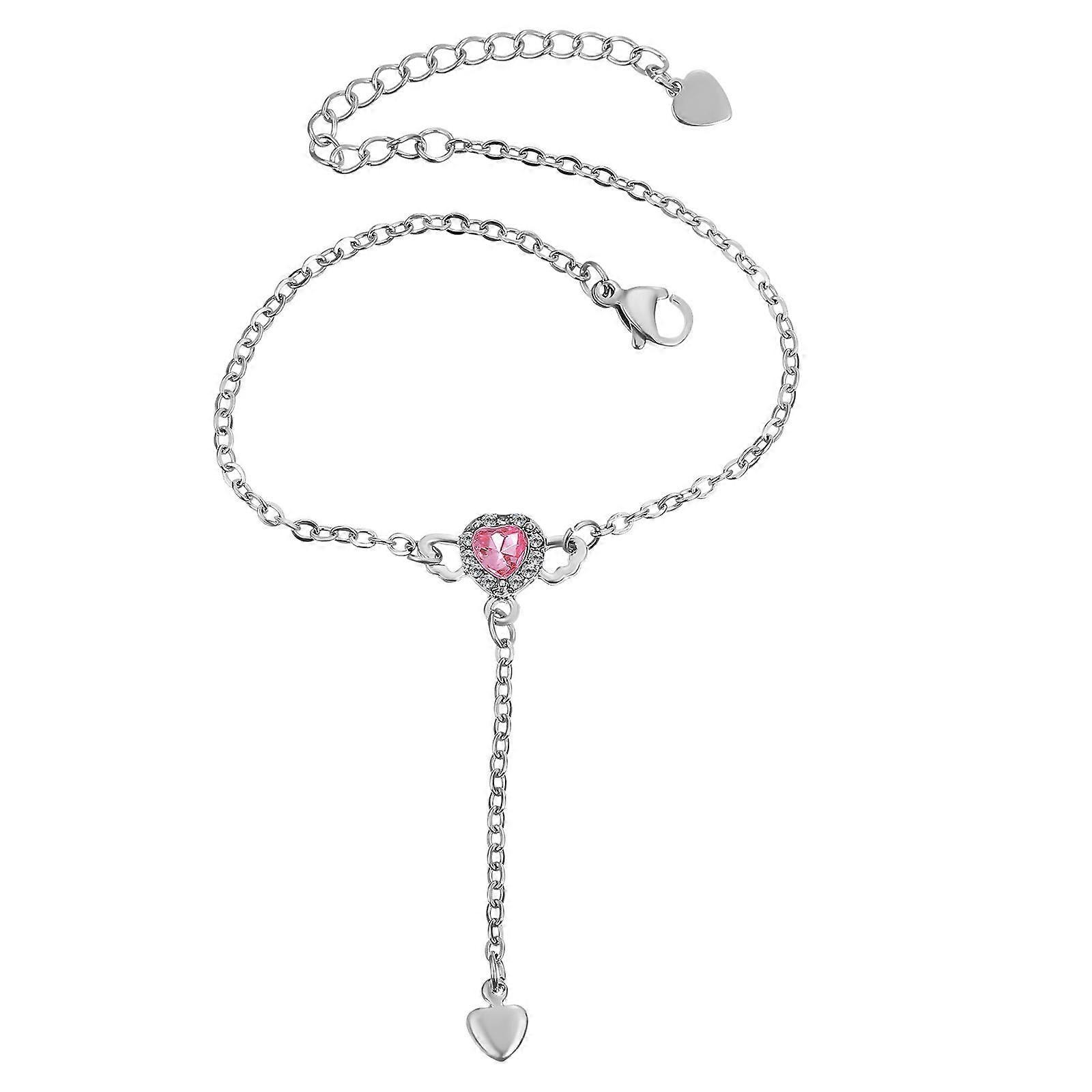 Adjustable Chain Bracelet Women Thin Bracelet Multi Color 3Pcs Set