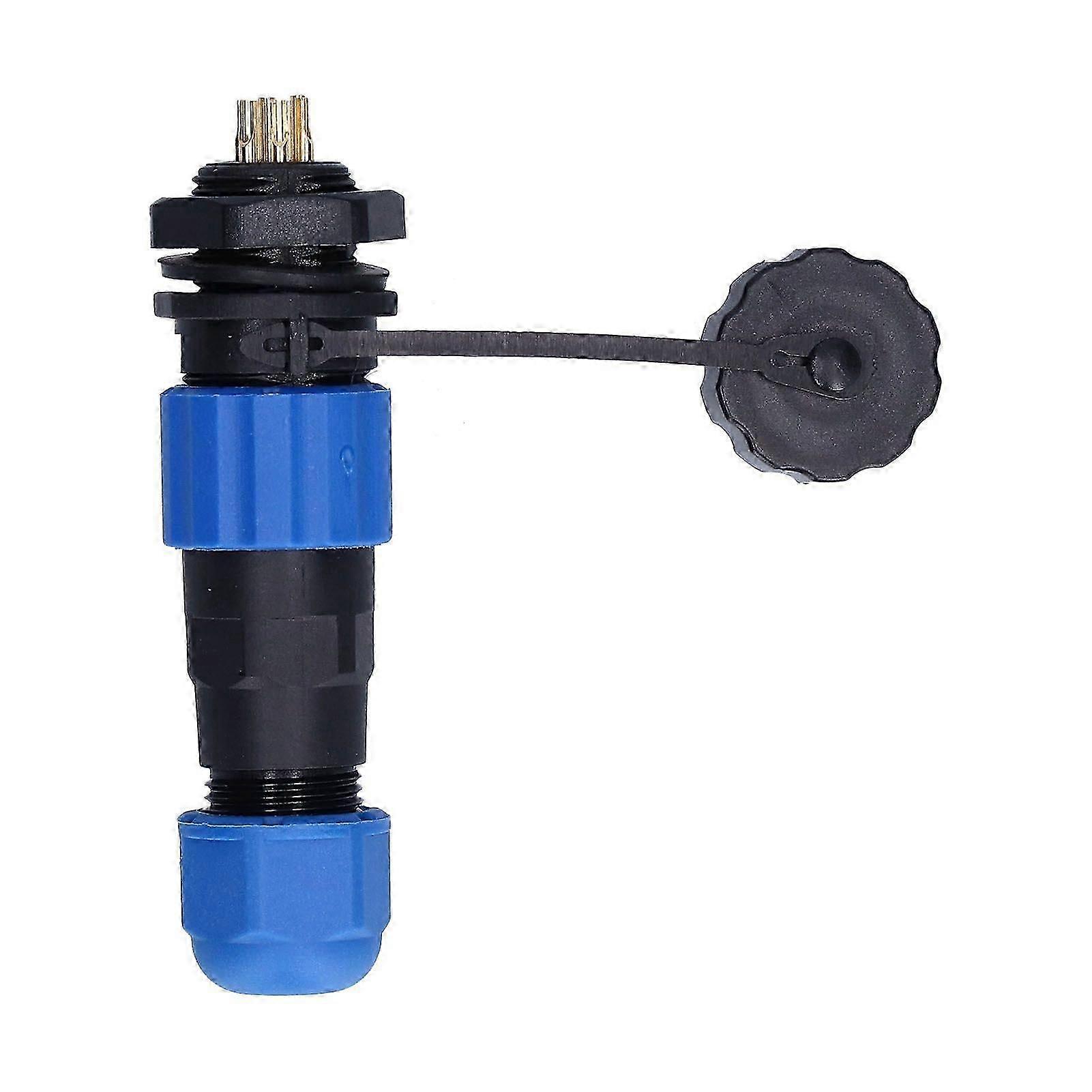 Högkvalitativ SP13 bakre mutter IP68 vattentät flygplugg och uttag bakre mutter