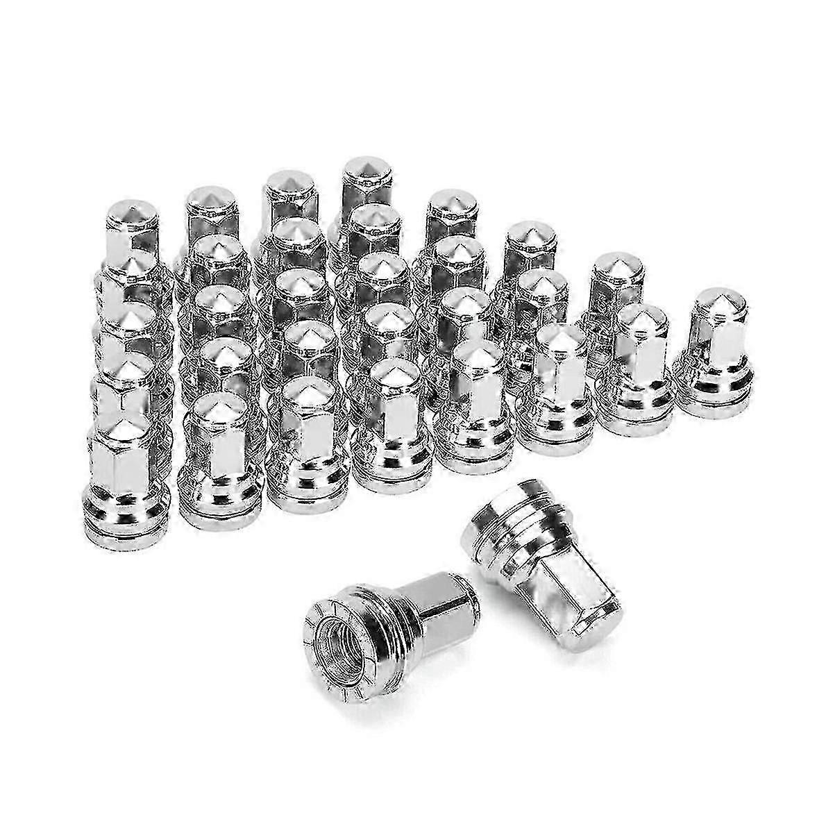 32 Pcs M14x1.5 Hub Lug Nuts Set for F250 F350 F450 2017-2023