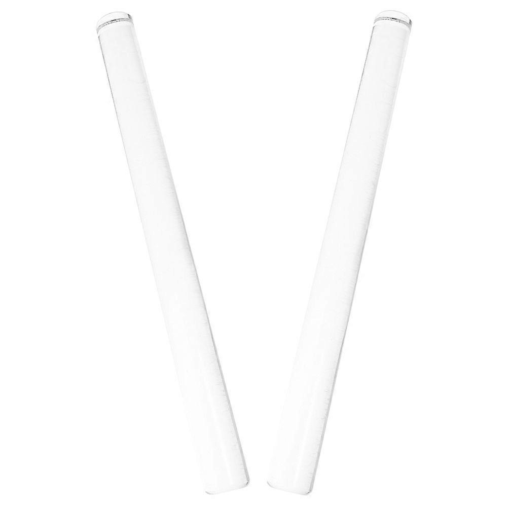 Cylindrical Baking Rolling Pin 2 Pcs Dough Roller Kitchen Utensil For Baking Pizza Cookies With Nonstick Surface