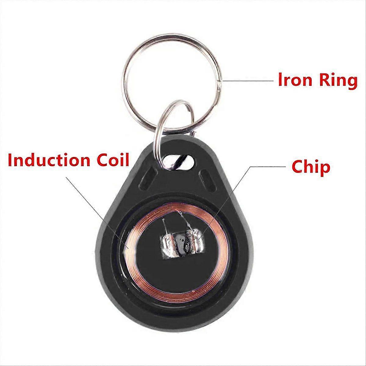 50Pcs T5577 Writable 125kHz RFID Key Fob Proximity ID Card Token Tag