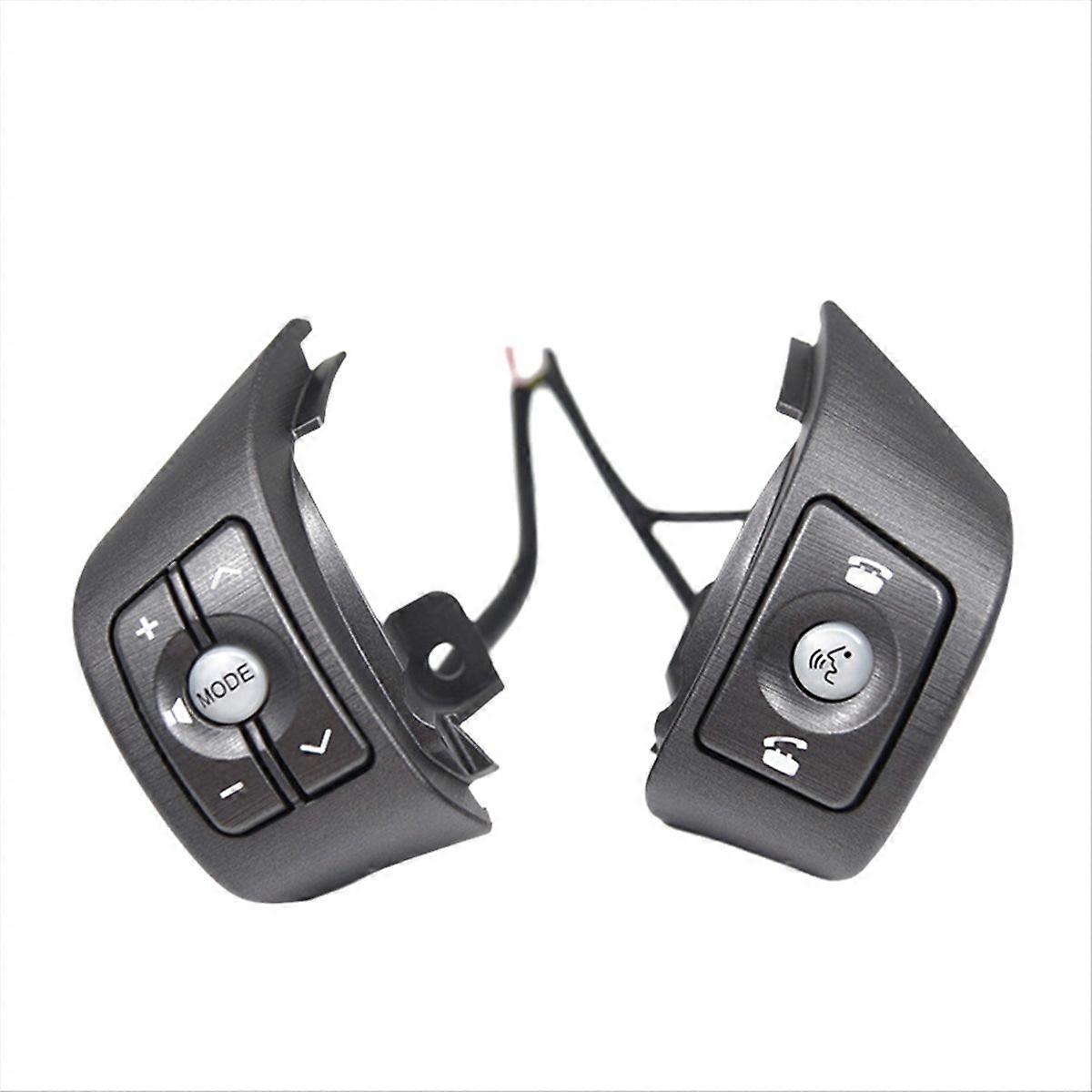 Car Steering Wheel Volume Adjustment Switch Answer Call Switch Button with Wiring Harness for 2009-2