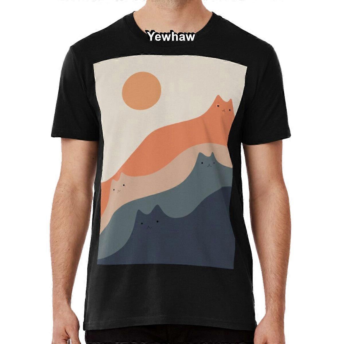 Cat Landscape 90 T-shirt