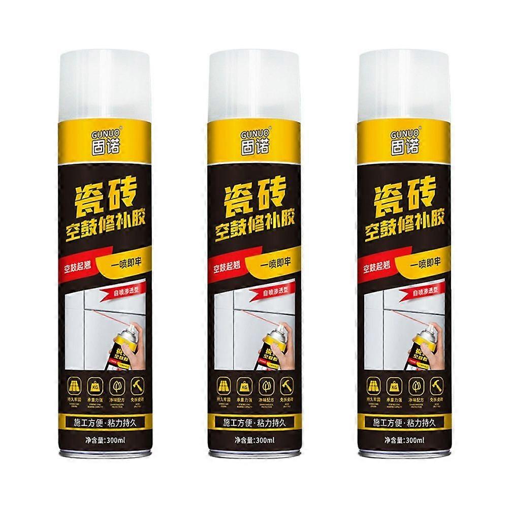 1-3Pcs Forubom Tile Drum Repair Adhesive, Strong Adhesive Ceramic Tile Empty Drum Agent