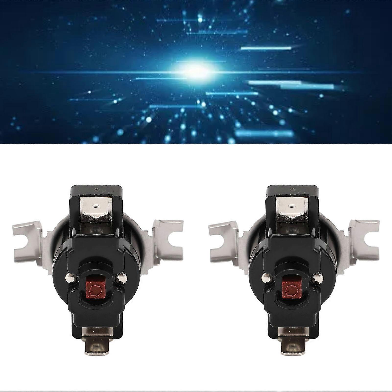 2Pcs Thermal Control Switch Manual High Power U Shaped Cover 25A 250V for Thermostat