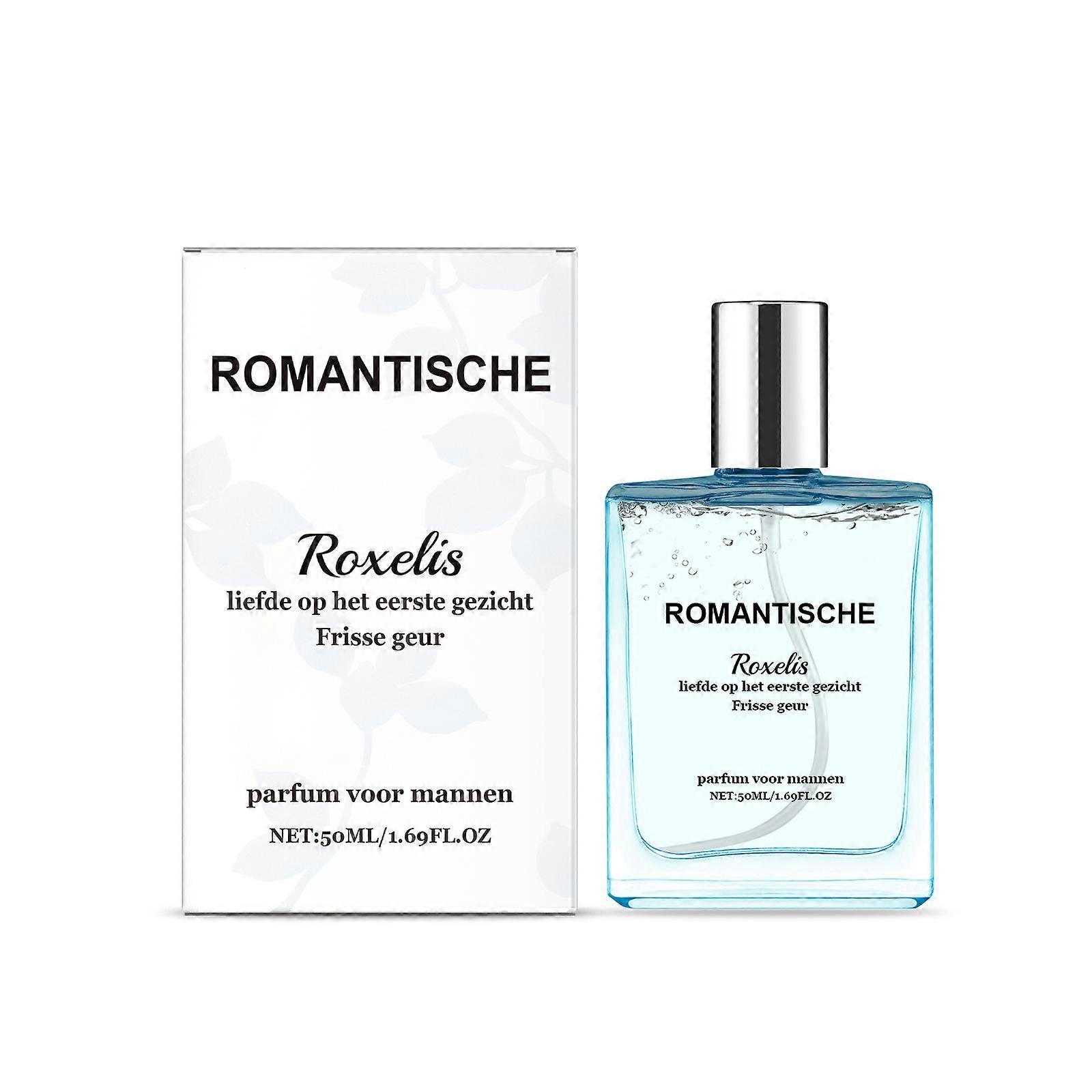 Roxelis Men's Charm Perfume Features A Long-Lasting Fragrance That Accompanies The Natural Freshness, Highlighting Masculine Charm While Blending Roma