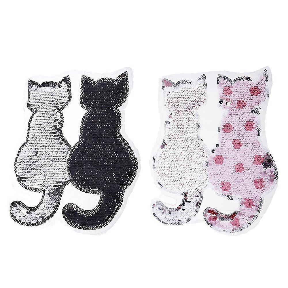 Cat Sequin Patch