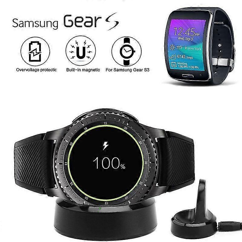 Wireless Charging Dock Charger Cradle For Gear S3 Smart Watch