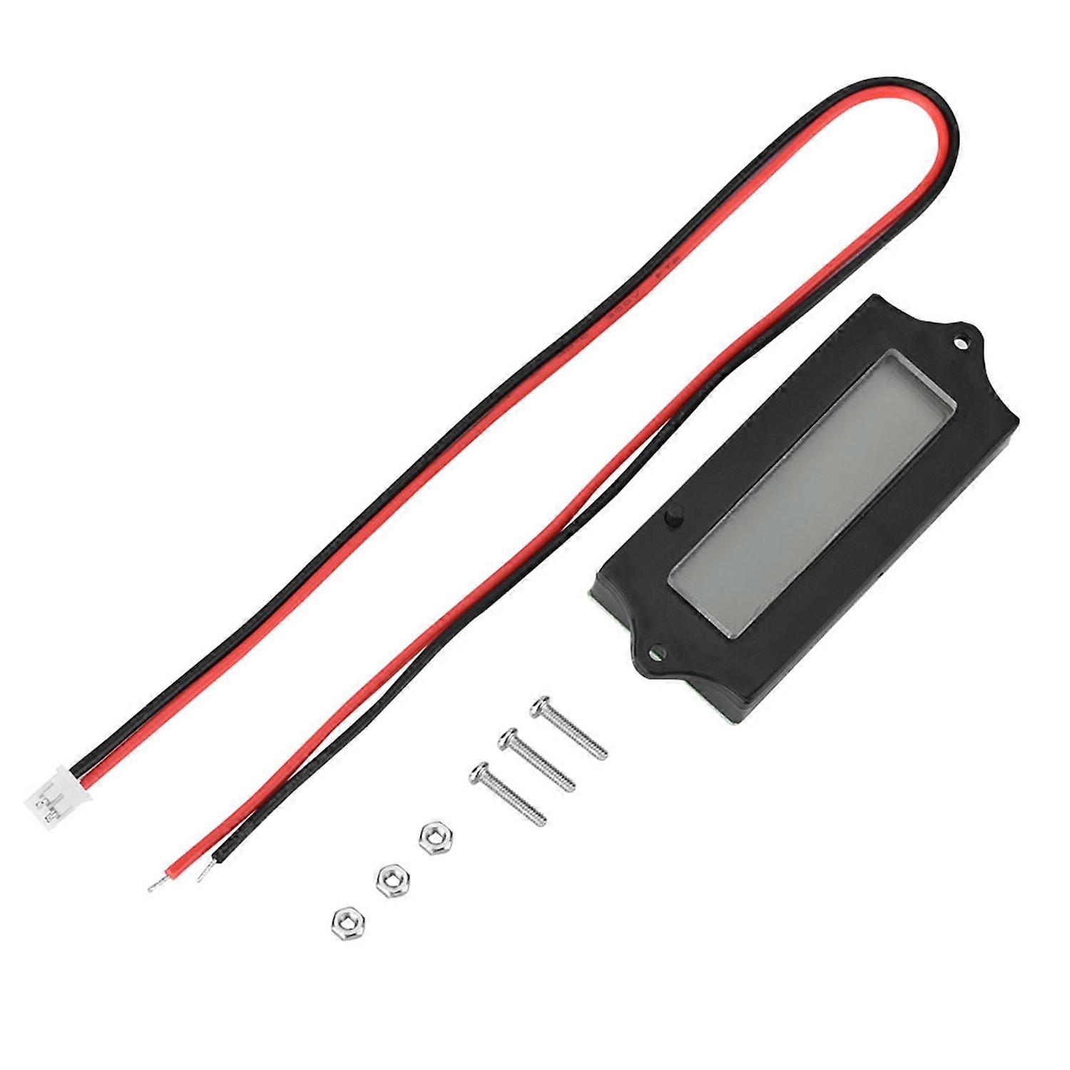 LCD Battery Capacity Indicator 6-63V PCB/HTN Battery Power Capacity Indicator Green (GY-6A)