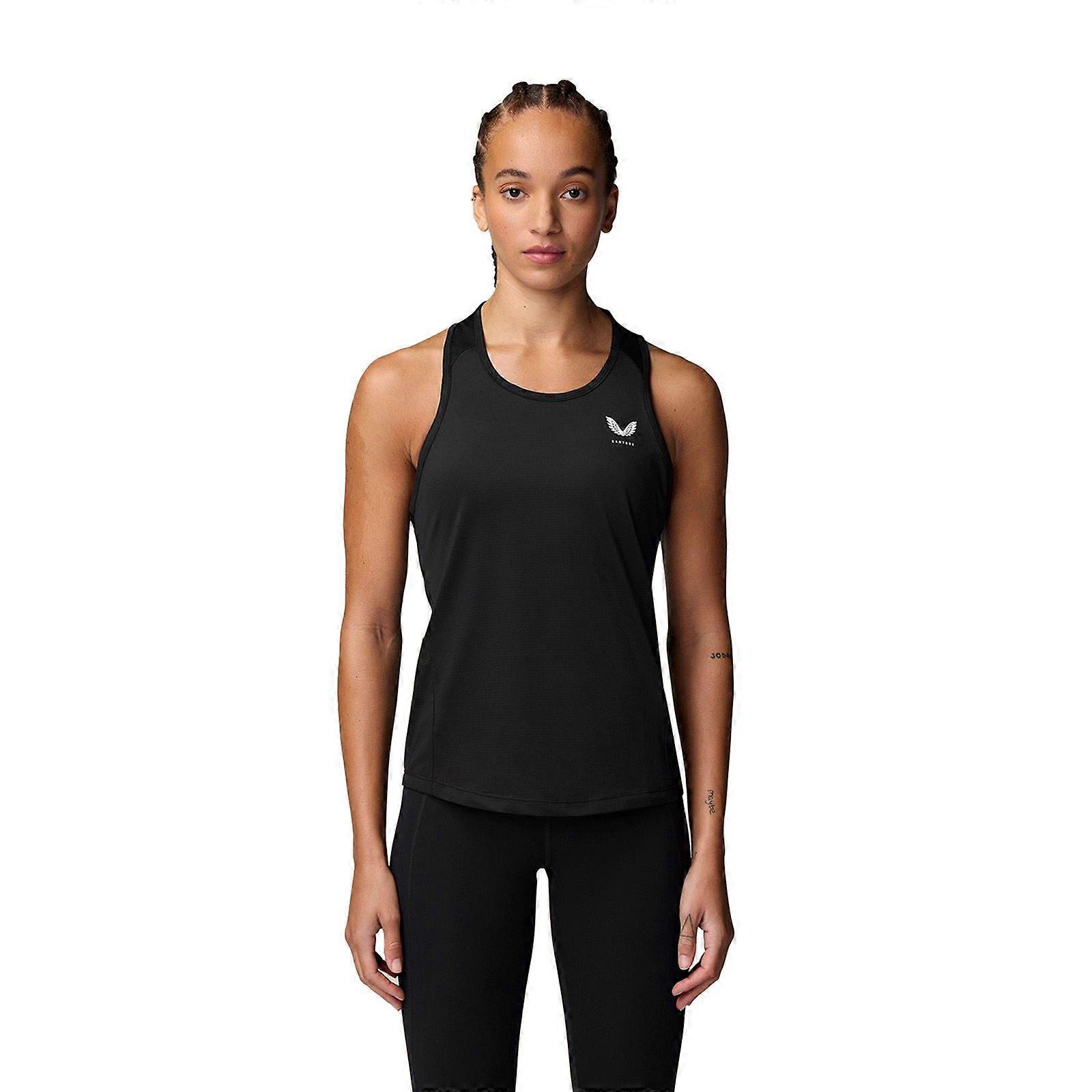 Castore Tank Top Polyester Women's Black Activewear Tank Tops